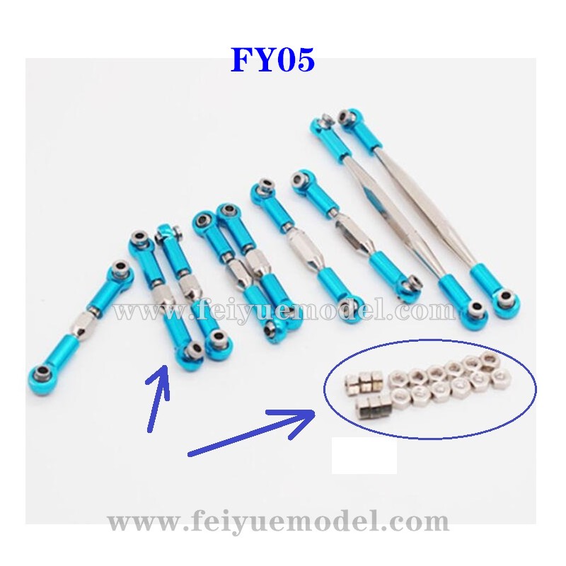 FEIYUE FY05 Upgrade Parts, Steering Rods