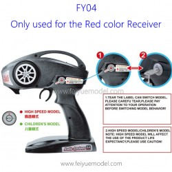 FEIYUE FY04 RC Car Parts, Transmitter
