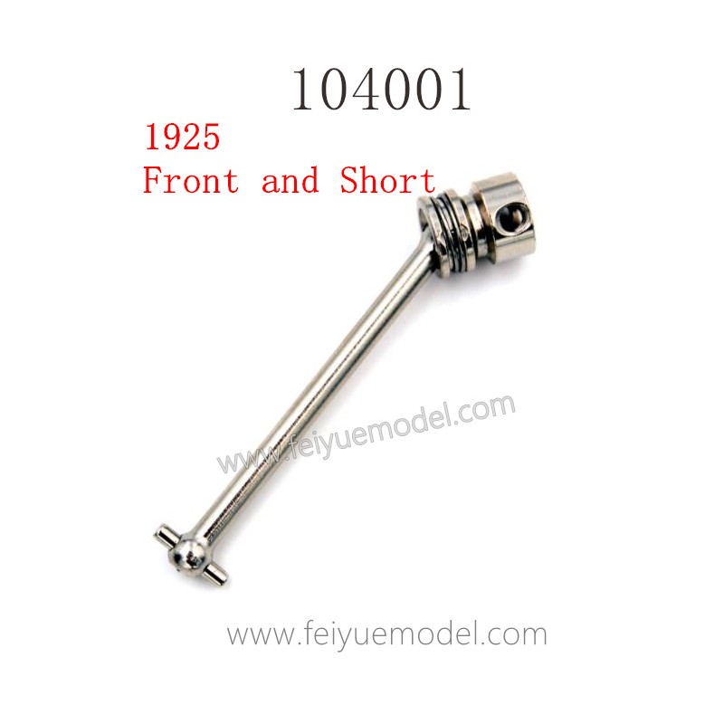 WLTOYS 104001 RC Buggy Parts Central Transmittion Shaft Front kit 1925