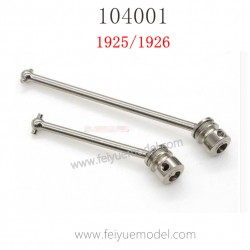 WLTOYS 104001 Parts Central Transmittion Shaft Front and Rear kit 1925 1926