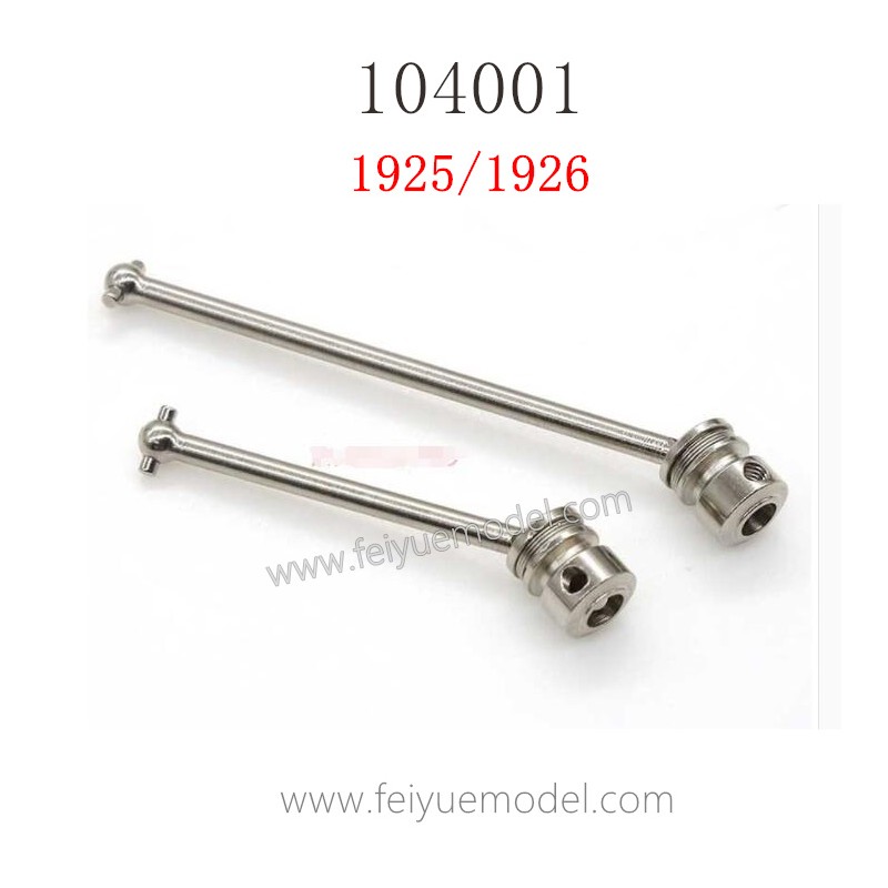 WLTOYS 104001 Parts Central Transmittion Shaft Front and Rear kit 1925 1926