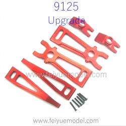 XINLEHONG 9125 Upgrade Parts Rear Swing Arm and Wheel Seat Red