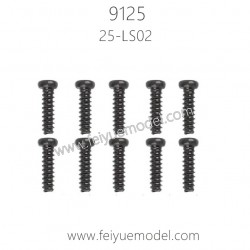 XINLEHONG Toys 9125 Spirit Parts Round Headed Screw 2.6X13.5PBHO 25-LS02