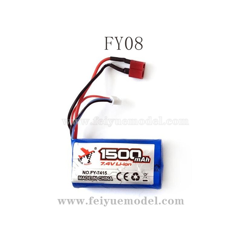 FEIYUE FY08 Parts, 7.4V 1500mAh Battery