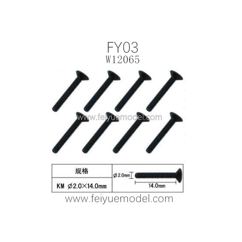 FEIYUE FY03 Parts, Machine Silk Screw W12065