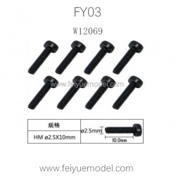 FEIYUE FY03 Parts Machine Silk Screw W12069