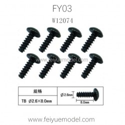 FEIYUE FY03 Parts, Screw W12074