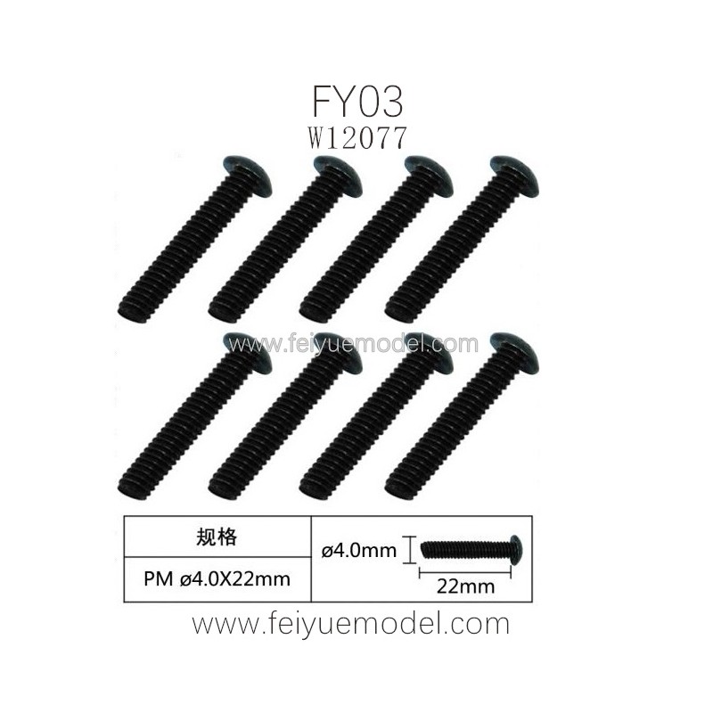 FEIYUE FY03 Parts, T Head Machine Silk Screw W12077