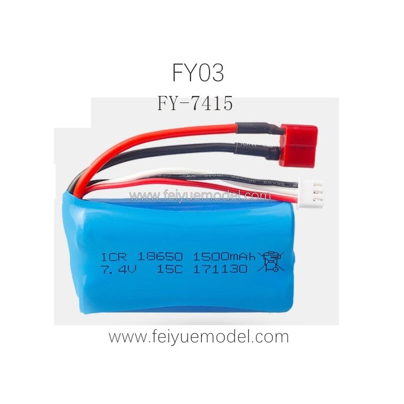 FEIYUE FY03 Parts, Battery 7.4V 1500mAh